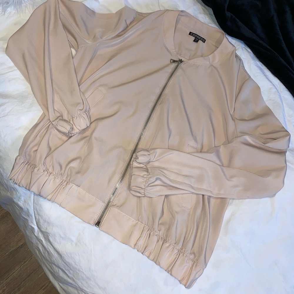 Blush Bomber Jacket